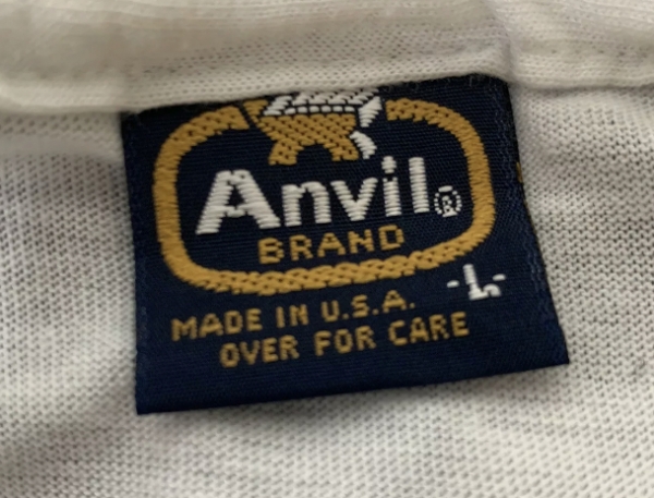 History and Timeline of the Anvil T-Shirt Tag: 1976-Present