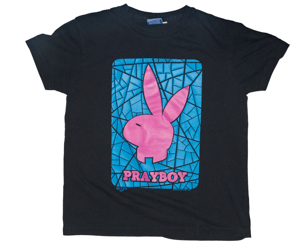 Vintage Prayboy Playboy Jesus Parody T-Shirt