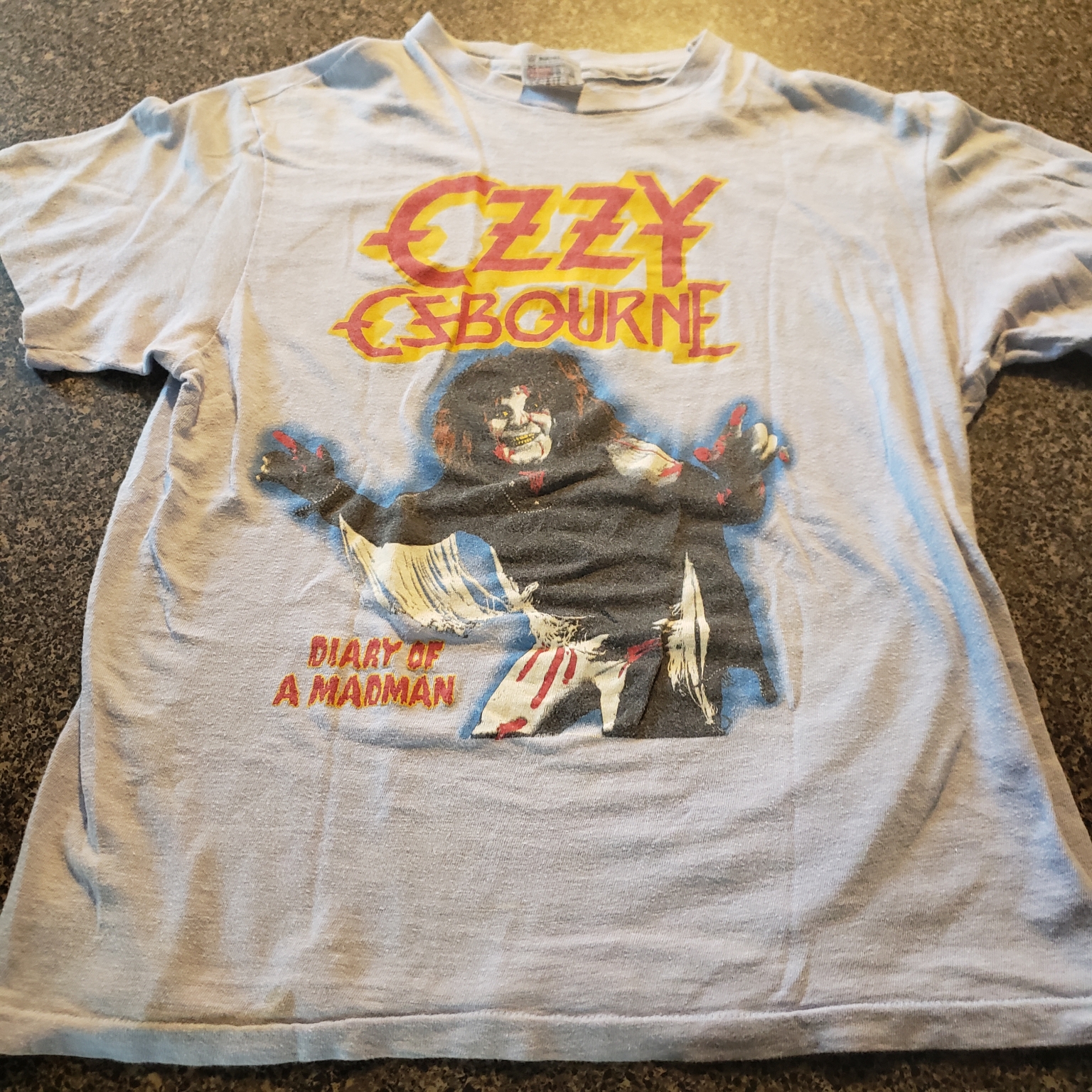 Vintage Ozzy Osbourne and Black Sabbath T-Shirt Collection