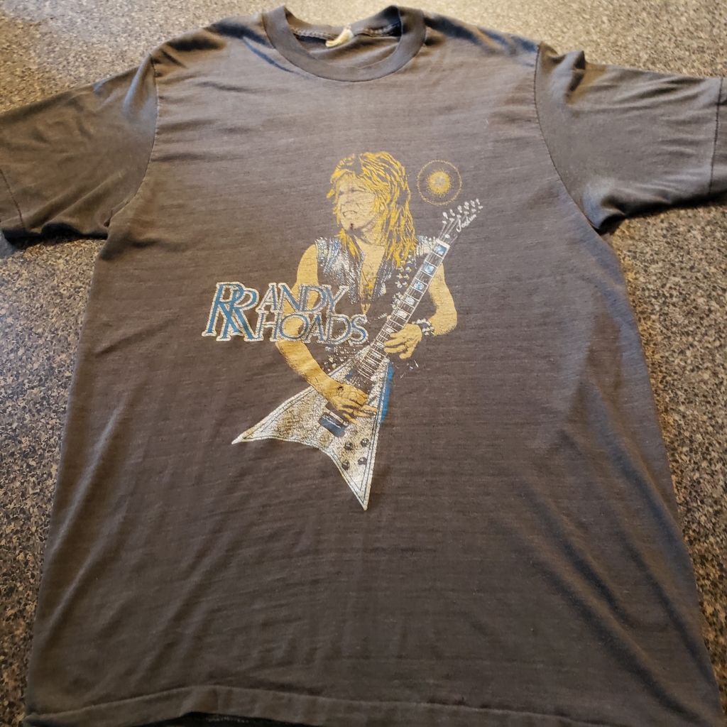 vintage randy rhoads t-shirt tribute