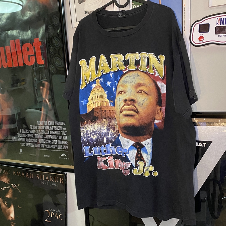 Collection of Vintage Black History T-Shirts | MLK | Malcolm X