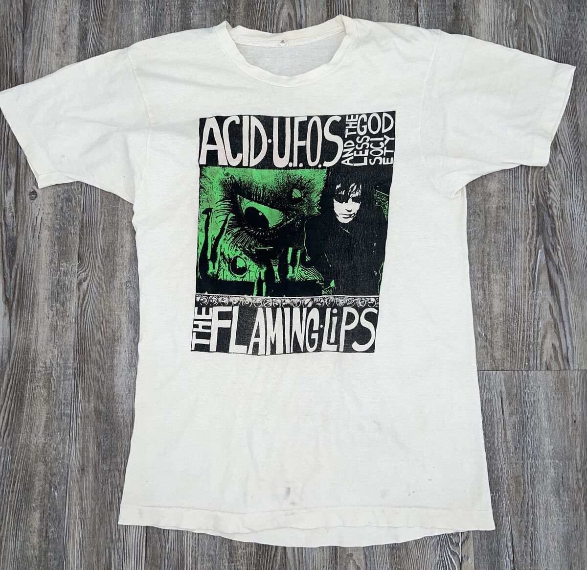 Vintage Acid U.F.O.S The Flaming Lips T-Shirt