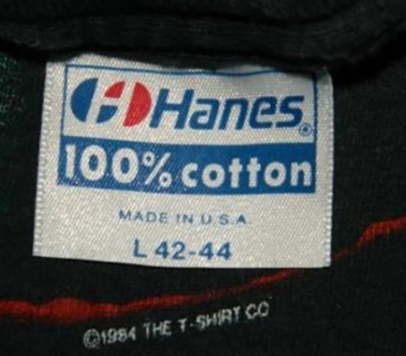 Archive of Fakes Vintage T-Shirt Tags Vs Authentic Tags