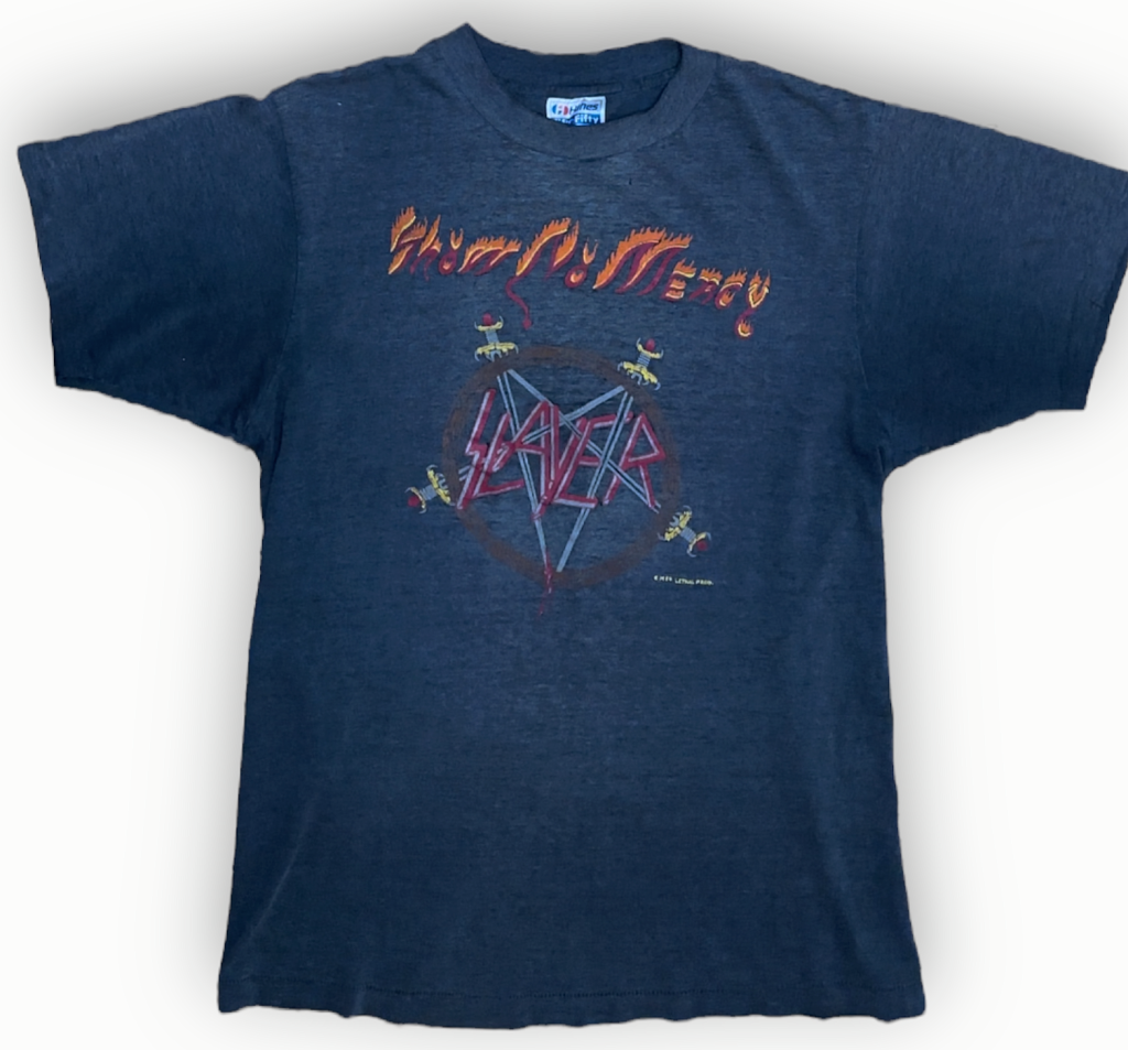 Vintage 1983 Slayer Show No Mercy T-Shirt