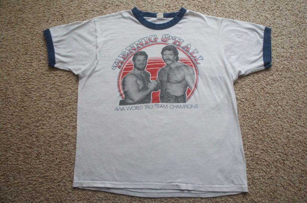 Curt Hennig & Scott Hall AWA World Tag Team T-Shirt