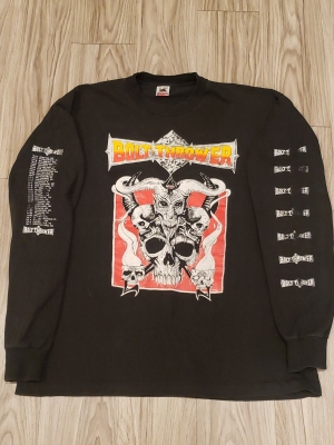 Vintage Bolt Thrower 1991 Warmaster Long Sleeve Shirt