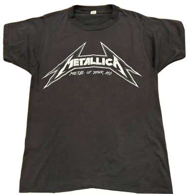 Vintge METALLICA Metal Up Militia Club Tee