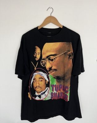 Vintage Tupac Shakur 2pac Dear Mama Rap T-shirt