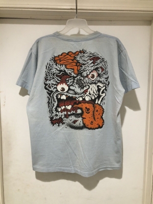 vintage Santa Cruz Skateboards Rob Roskopp Monster Face T Shirt 