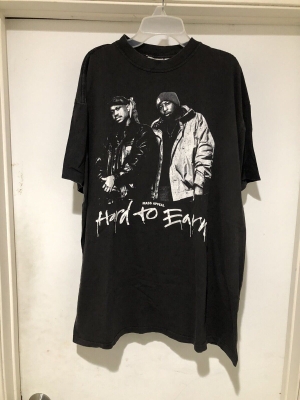 Vintage Gang Starr Hard To Earn Mass Appeal Tee XL