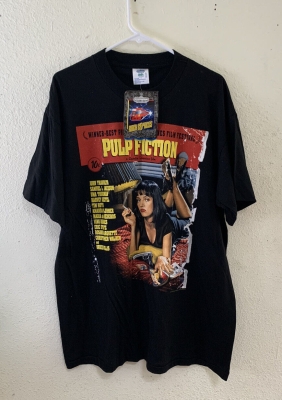 Vintage 1994 Pulp Fiction Movie Promo T-Shirt NWT XL