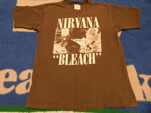 Vintage Nirvana Bleach T Shirt Sub Pop t-Shirt Size Large