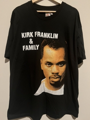 Vintage Kirk Franklin Nu Nation 1998 tour Rap Tee