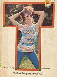 t-shirt tripping in the 1970s: the wash and wear canvas