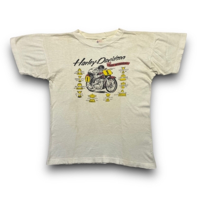 Vintage 1950s Harley Davidson The Winner T-Shirt Champion