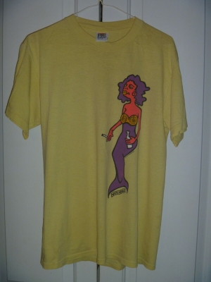 VINTAGE MARK GONZALES GATOR VISION MERMAID T-SHIRT