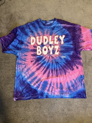 Vintage Dudley Boyz Tie Dye Shirt  XXL