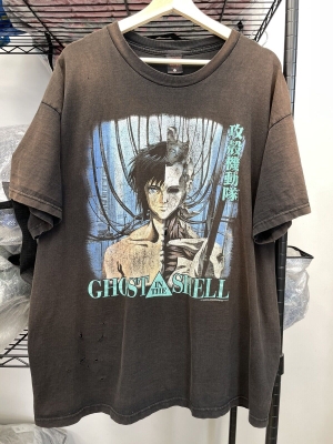 Vintage 90s Ghost in the Shell T shirt Fashion Victim XL