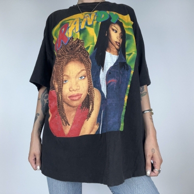 Vintage 90s Brandy Rap Graphic T-shirt