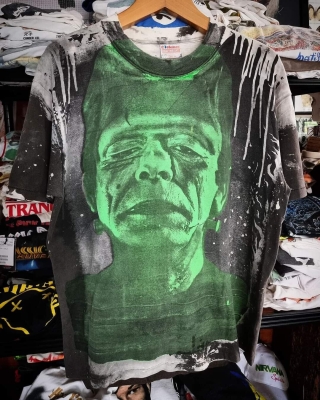 Vintage Glenn Strange Frankenstein Mosquitohead T-Shirt