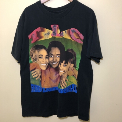 Vintage TLC Red Light Special T Shirt Left Eye