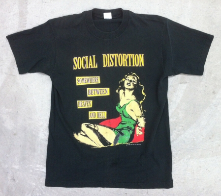 Vintage 1998 Social Distortion T-Shirt Owned & Worn By JOEY RAMONE