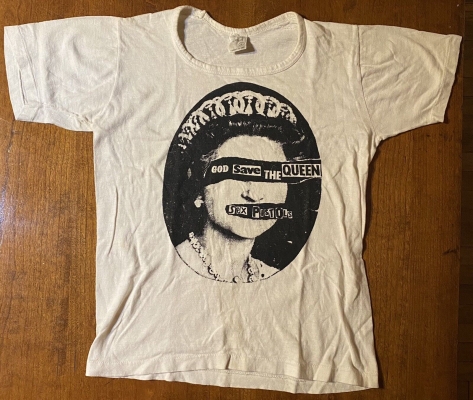 Vintage SEX PISTOLS God Save The Queen 1977 UK VINTAGE Original T-SHIRT