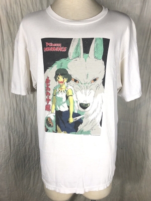 Vintage 90s Princess Mononoke Anime Film T-shirt