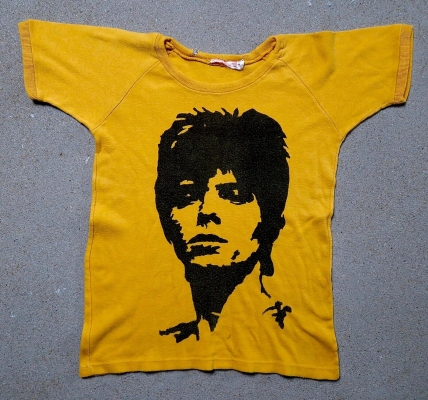 Vintage 1973 David Bowie stretch shirt