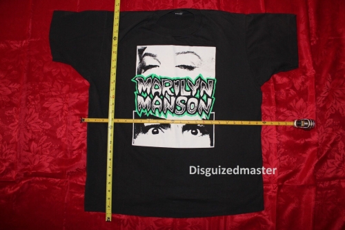 Vintage Marilyn Manson 1993 FL Tour The Squeeze shirt XL