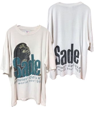 Sade Summer Deluxe 1993 World Tour Vtg tee Vintage T-shirt