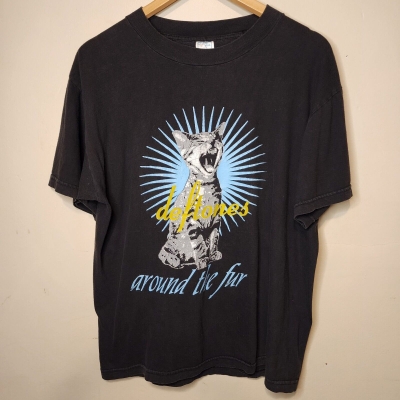 Vintage Deftones Around The Fur Adrenaline Tour Shirt Black Large