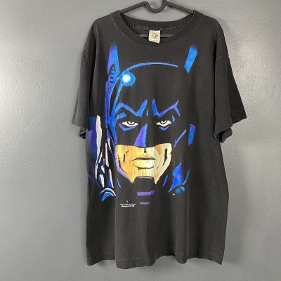 Vintage 1995 Batman Forever T Shirt Riddler Jim Carey Val Kilmer