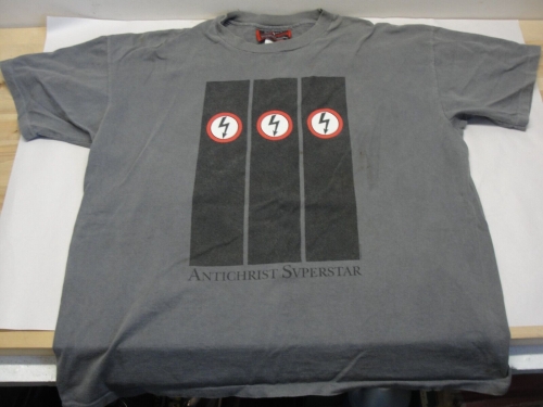 Vintage 1997 MARILYN MANSON REPENT ANTICHRIST SUPERSTAR T-SHIRT ADULT SIZE XL