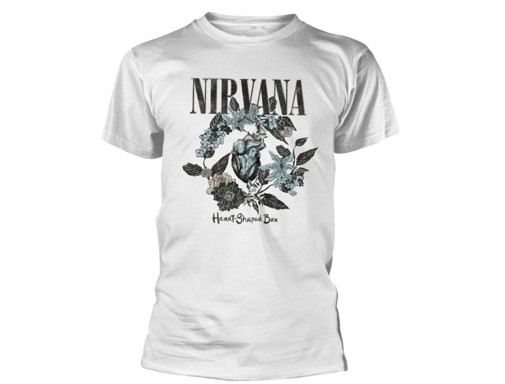 Modern "retro" Nirvana Heart-Shaped Box t-shirt