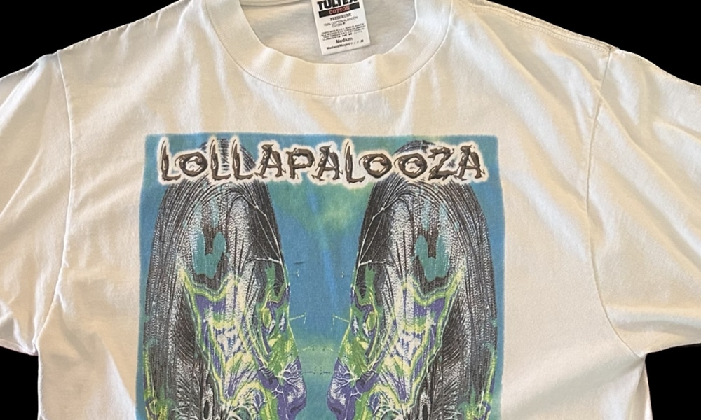 My Vintage 1996 Lollapalooza t-shirt