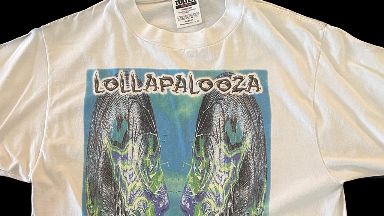 My Vintage 1996 Lollapalooza t-shirt