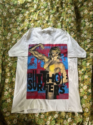 Vintage Butthole Surfers 90’s Tour Shirt 1995 Strong Arm XL