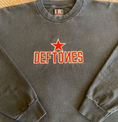 Vintage Deftones 1998 Soviet Star T-Shirt Giant