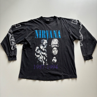 vintage Nirvana 1987-1994 long-sleeve t-shirt