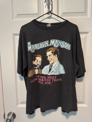 Marilyn Manson If You Meet Your Master 1995 Vintage Shirt XL