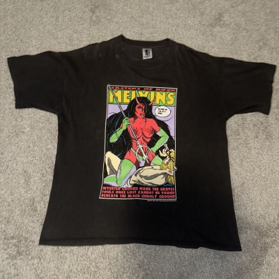 Vintage 90s 1994 Melvins Hell Frank Kozik Tshirt Sz XL