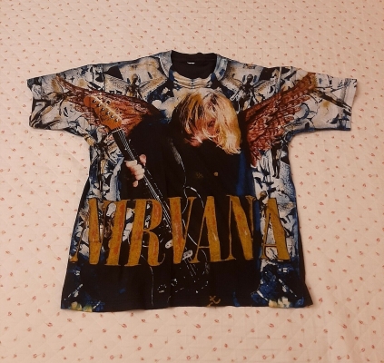 Vintage NIRVANA T-SHIRT - In Utero size XL Bootleg