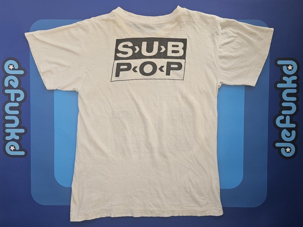 vintage mudhoney sub pop electro-harmonix t-shirt front