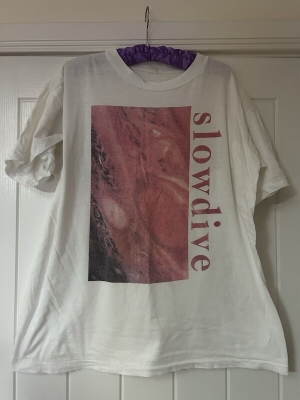 Vintage 1990s Slowdive Tour T-shirt